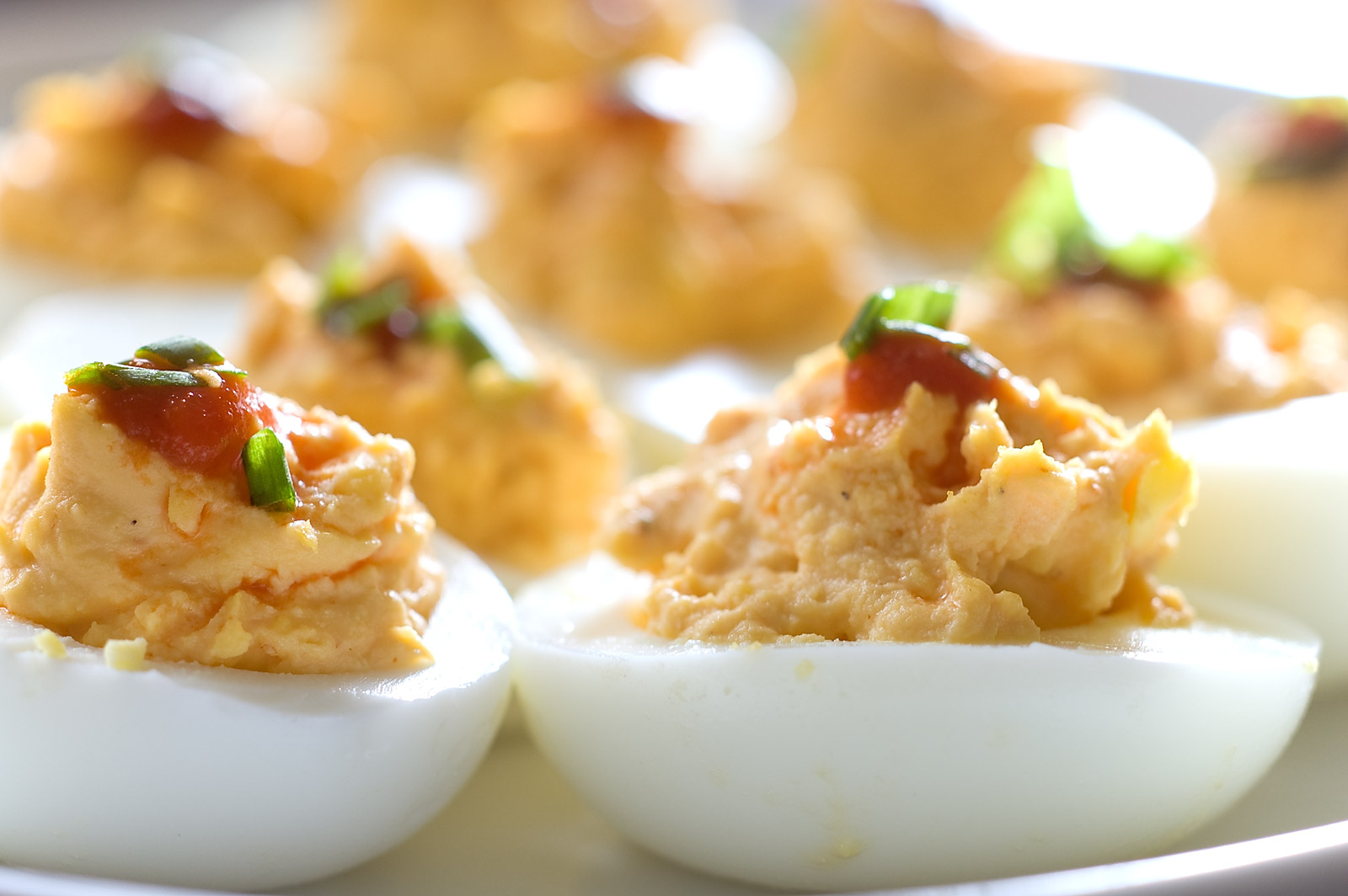 Receta de huevos rellenos para embarazadas